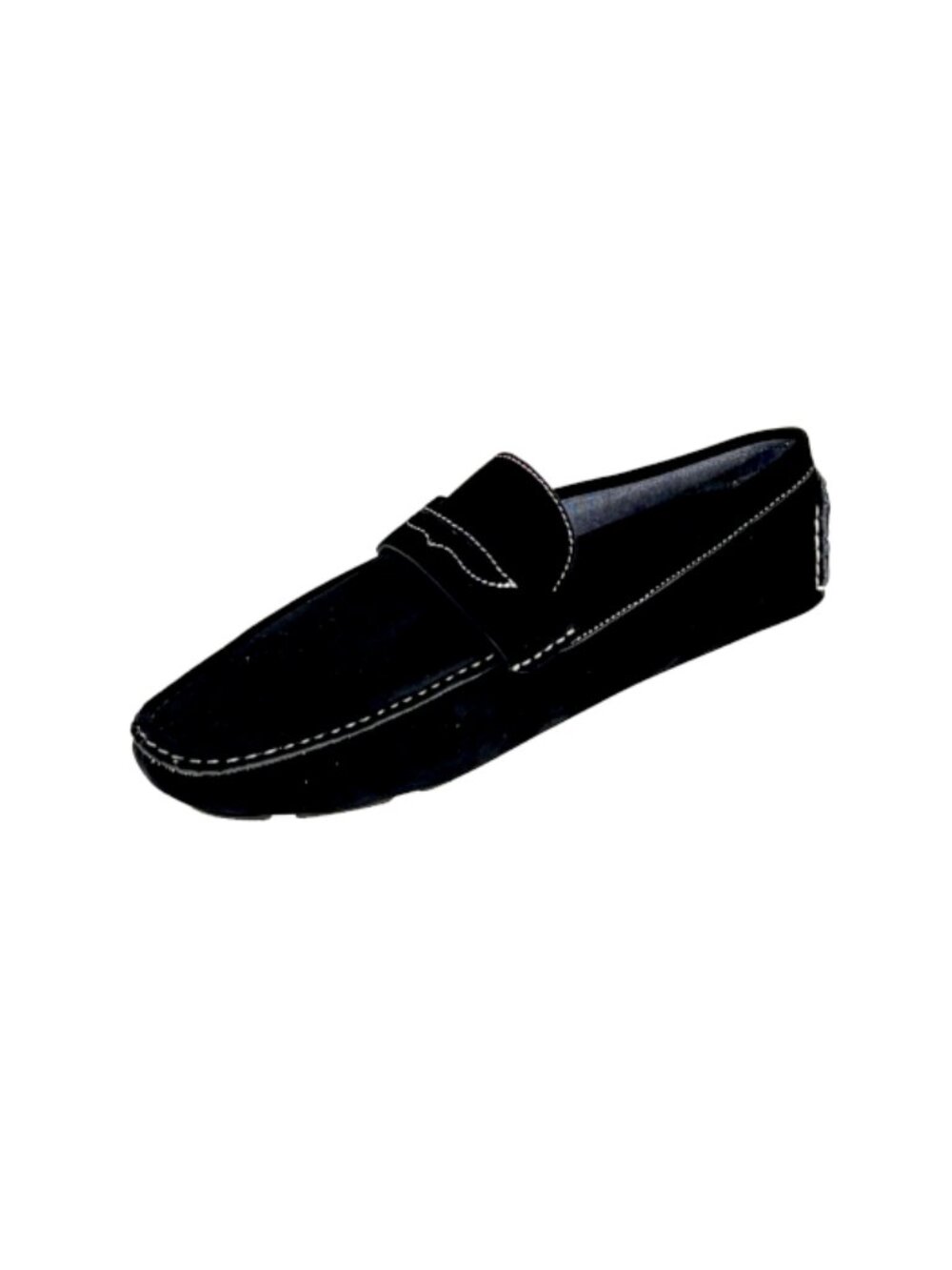 AC Casuals 6516 Men's Black Penny Loafer Driving Shoes